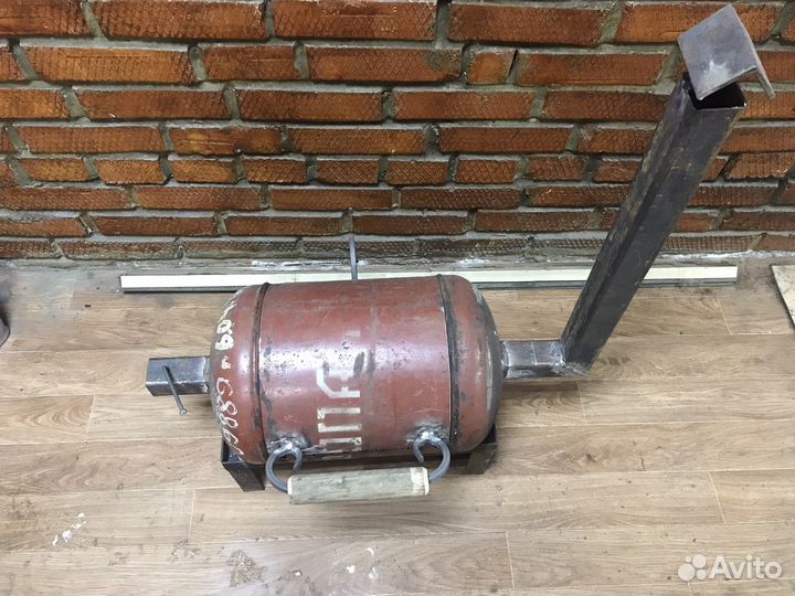 Мангал с газового баллона