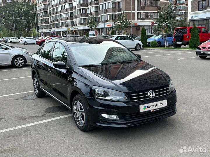 Volkswagen Polo 1.6 AT, 2018, 148 500 км