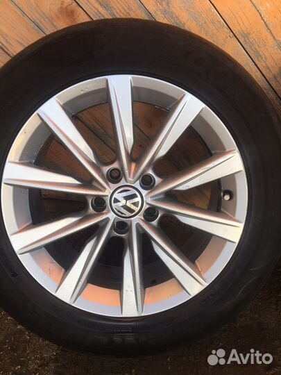 Колеса летние r17 5 112