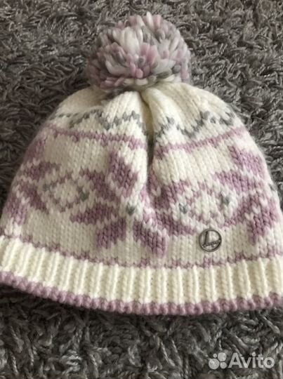 Шапка и варежки набор