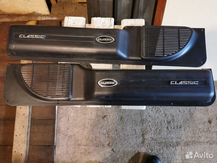 Карманы на двери Нивы