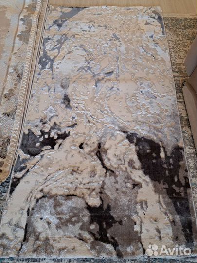 Ковер новый турция серый беж