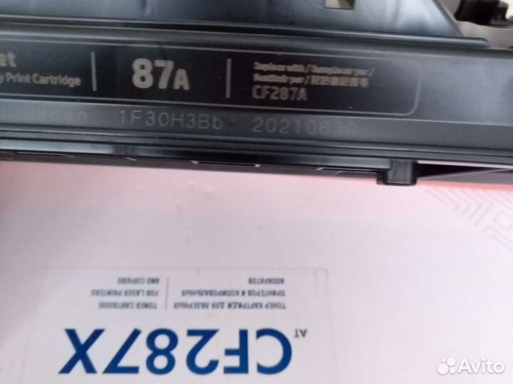 Картриджи первопроходы HP 87a, CF287A, CF287X