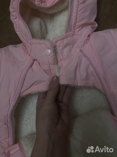 Детский зимний комбинезон 9-12 74-80-86