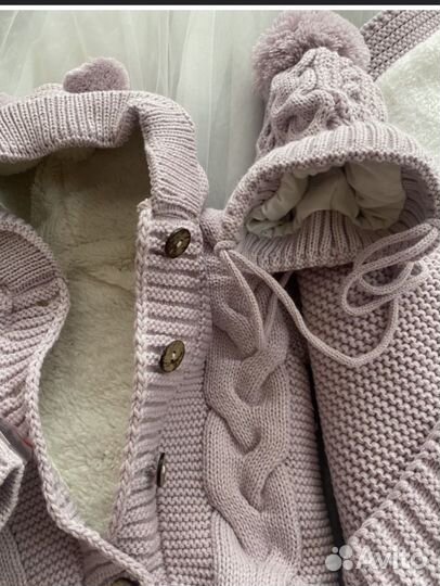 Конверт на выписку новорожденных осень \зима