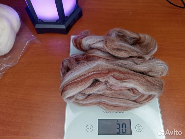 Мериносовая шерсть для валяния