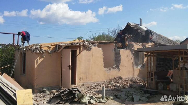 Демонтаж снос перегородок стен квартиры