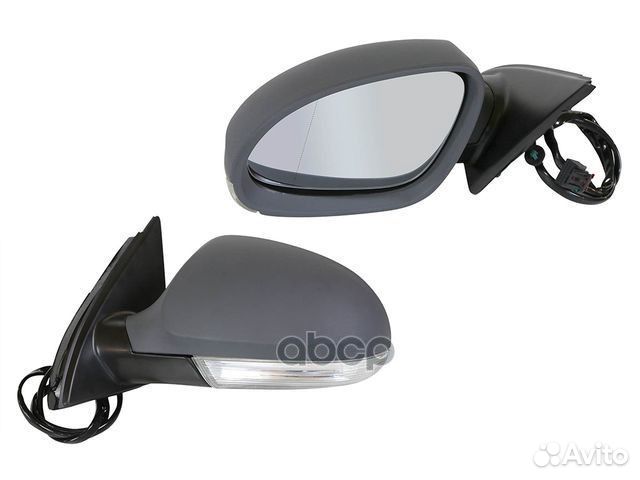 Зеркало заднего вида (боковое) левое электро, 6