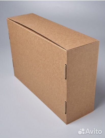 Картонная упаковочная коробка самосборная
