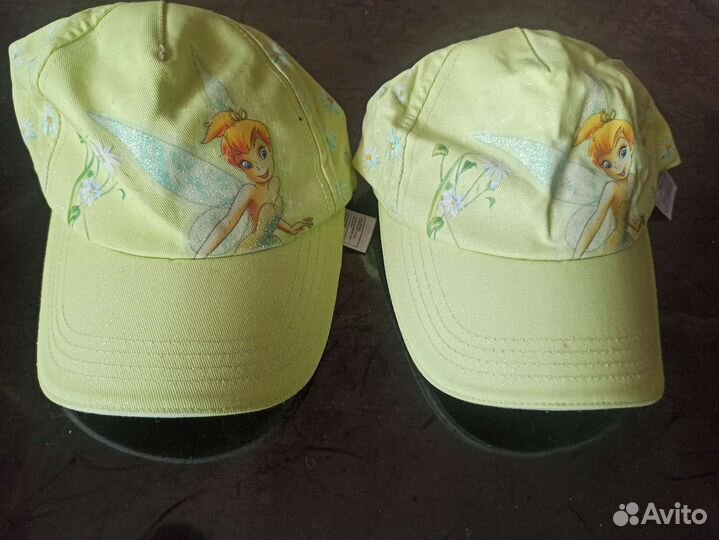 Кепки для девочек близняшек