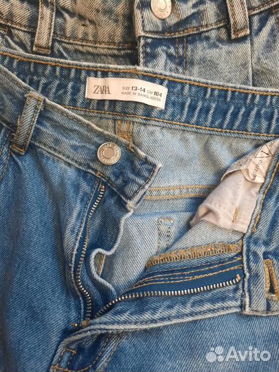 Джинсы для девочки 164р