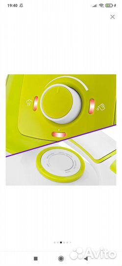 Паровая станция Kitfort кт-9120-2 бело-салатовая