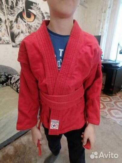 Борцовский комплект кимоно борцовки 34 рост 130