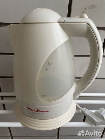 Чайник электрический дисковый Moulinex 1,7l б/у