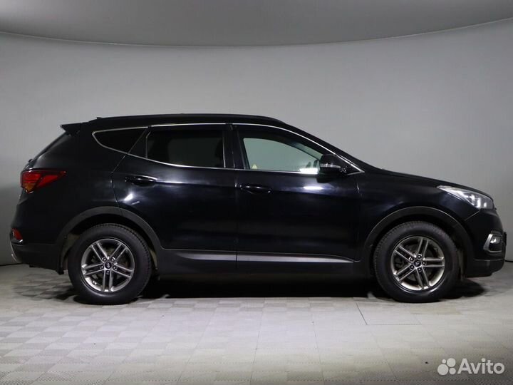 Hyundai Santa Fe 2.2 AT, 2017, 106 202 км