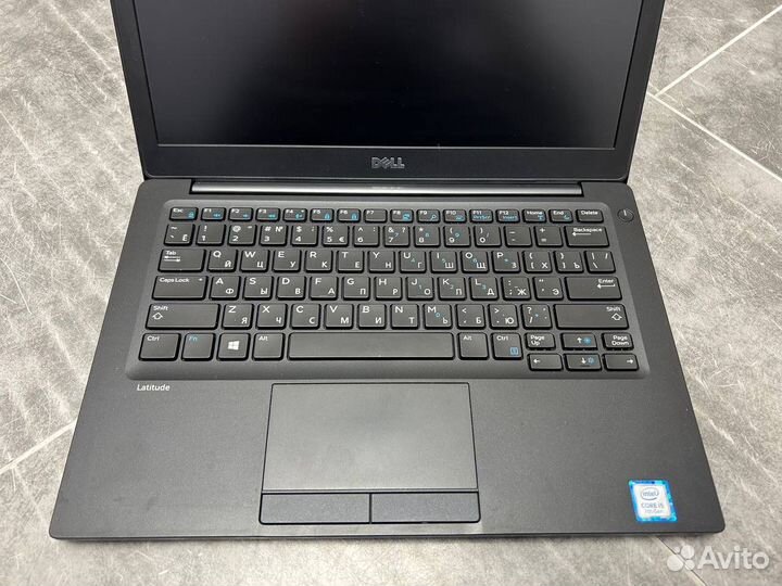 Ноутбук 13 дюймов Dell 7280 i5-7,16gb,SSD512