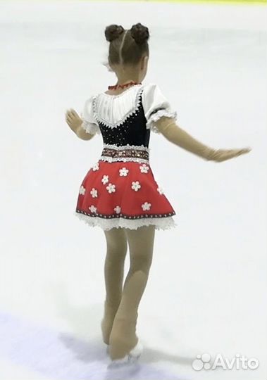 Платье для фигурного катания 122-128
