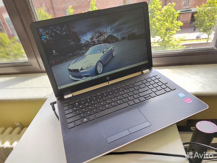 Ноутбук HP AMD A12 9720 FHD IPS дисплей 2020 год