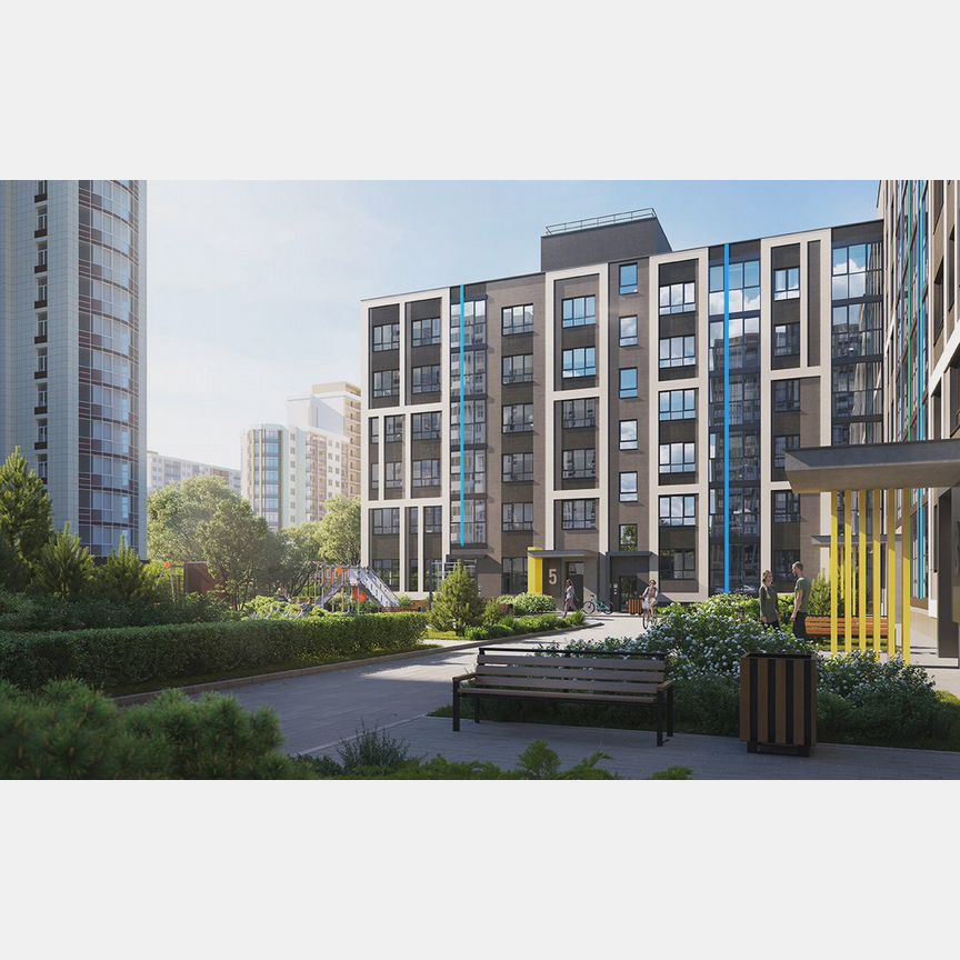 Квартира-студия, 21,3 м², 5/7 эт.