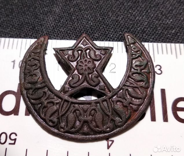 Кокарда бойца ркка Бухарской республики