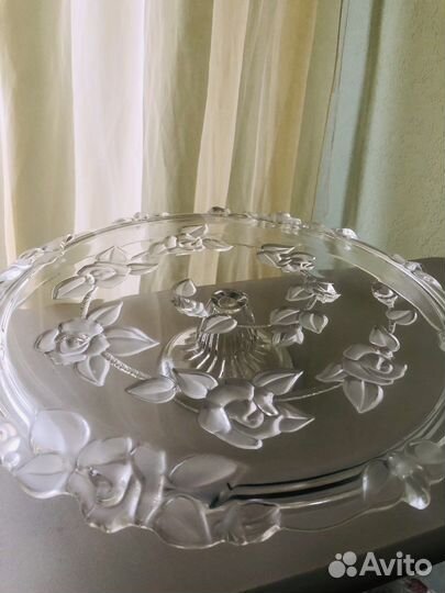 Тортница,блюдо большое, ваза большая