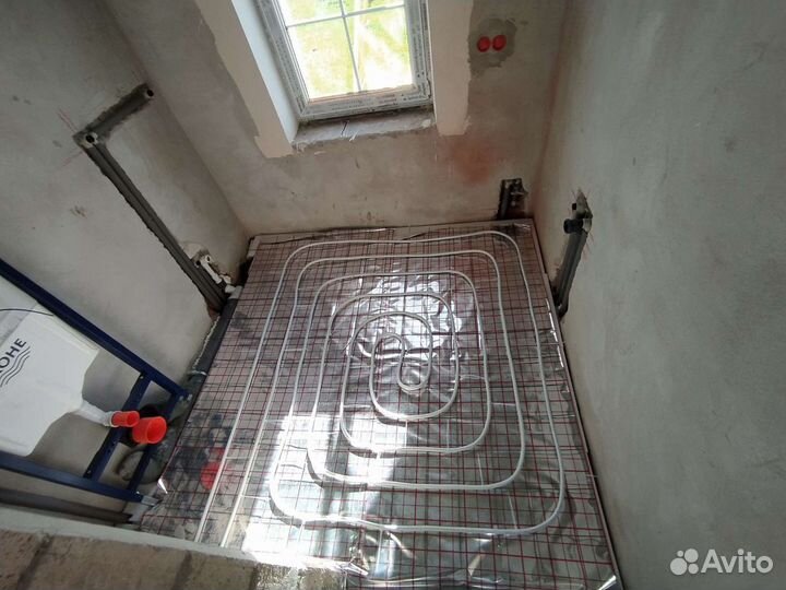 Тёплый пол, отопление, водоснабжение частного дома