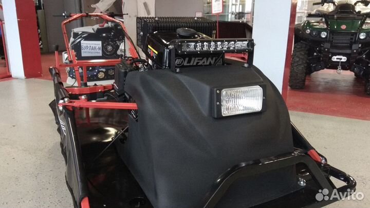 Мотобуксировщик бурлак-M экспедитор-У 17 лс пневмо