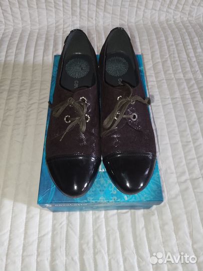 Туфли полуботинки оксфорды/дерби Cavaletto р. 38
