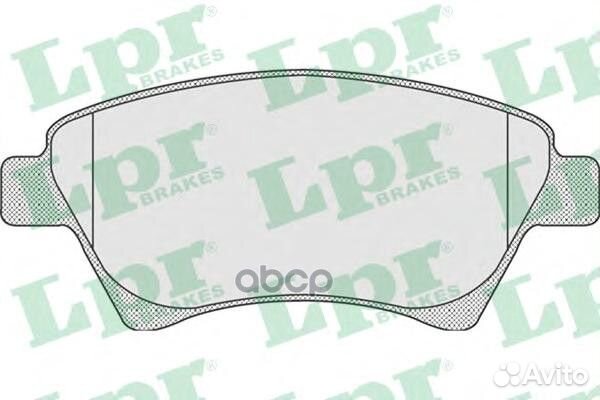 05P911 Колодки тормозные renault kangoo 01/MEG