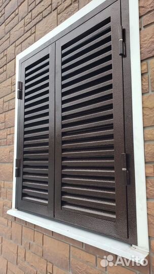 Металлические ставни на окна
