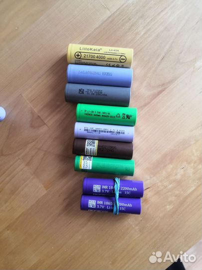 Аккумулятор 18650 21700 20650