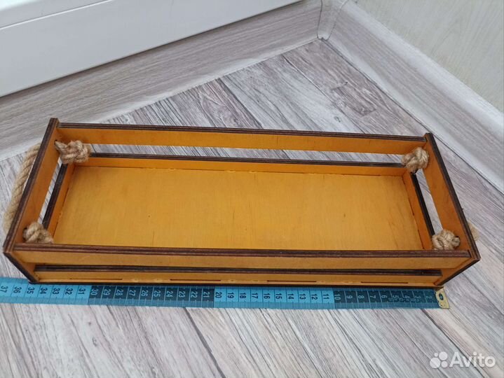 Ящик деревянный подарочный