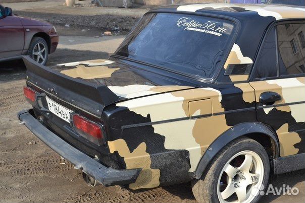 Спойлер vfts для ваз 2107