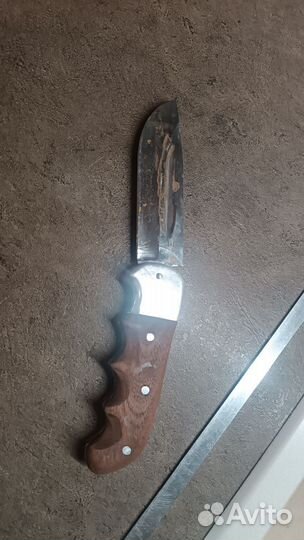 Нож складной ручной работы