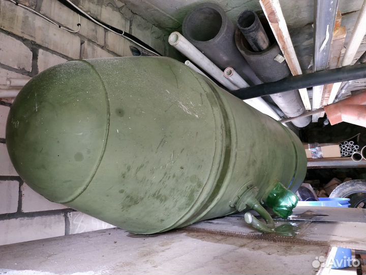 Бак для воды амг 200л. верталетный бензобак новый