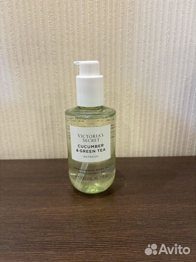 Victoria secret масло cucumber and green tea