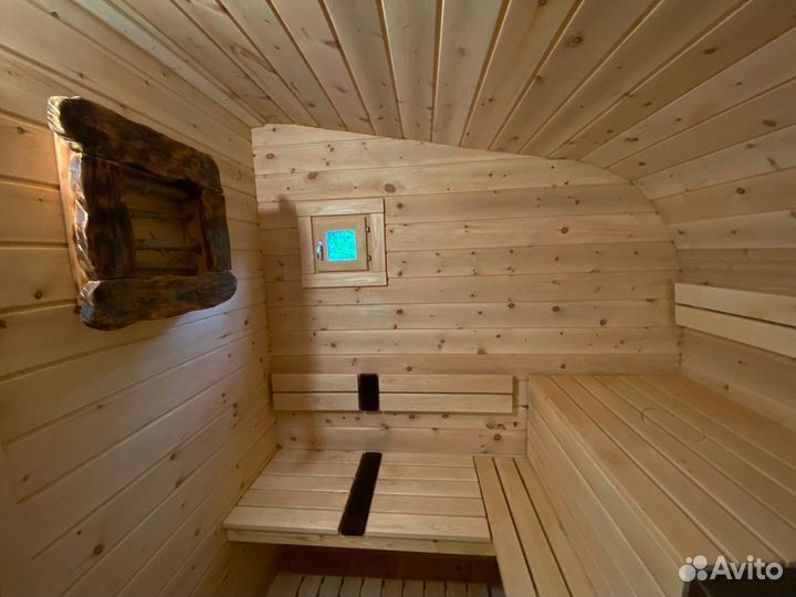 Баня бочка из Сибирского кедра tr 06