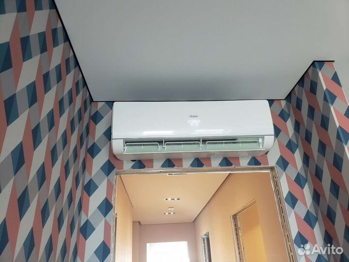 Монтаж кондиционера под ключ продажа закладка трас