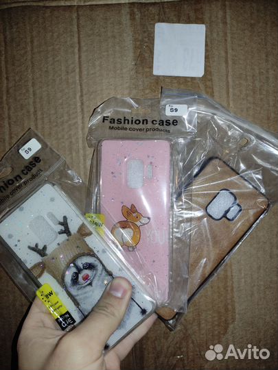 Чехол Samsung S9 лот 3шт разом за