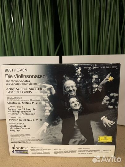 Beethoven Anne-Sophie Mutter, Lambert Orkis