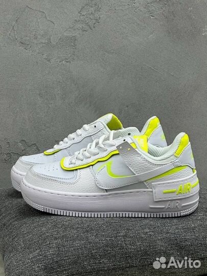 Nike Air Force 1 Low Shadow White Lemon