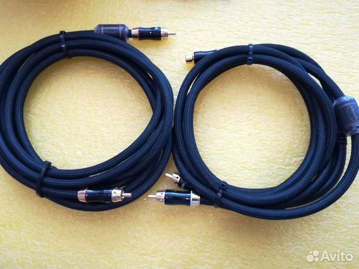 Yразветв 2м подкл Саб Klipsch 1rca/мама-2rca/папа