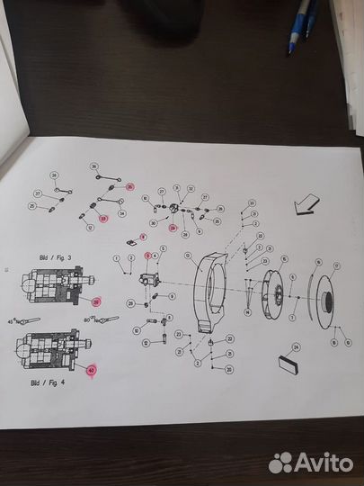 1408913Муфта Сеялка Kuhn (Кун) на разбор