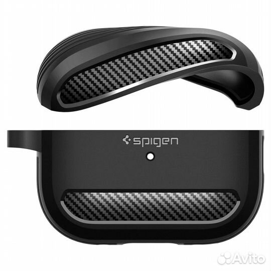 Чехол Spigen Rugged Armor airpods pro 1/2 ACS05482