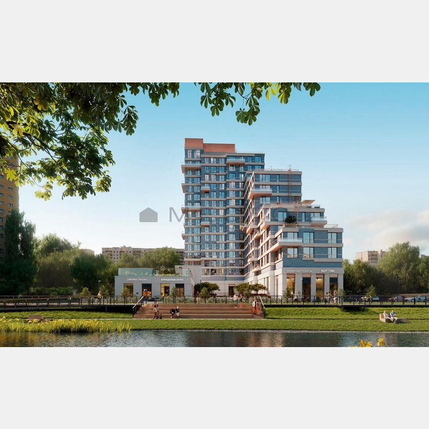 2-к. квартира, 52 м², 13/16 эт.