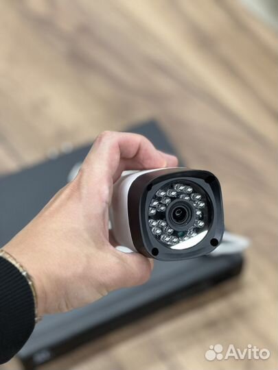 Бу Комплект видеонаблюдения 6 камер 2мп