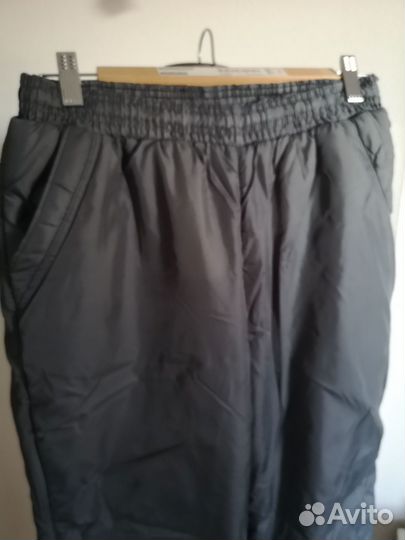 Утепленные стёганые брюки, 44-46