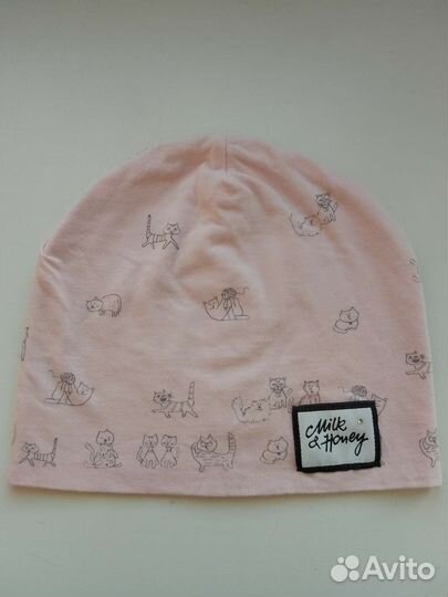 Шапочки весна и лето для девочки на 48-50