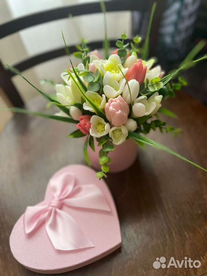 Букеты, наборы из мыла, ручная работа