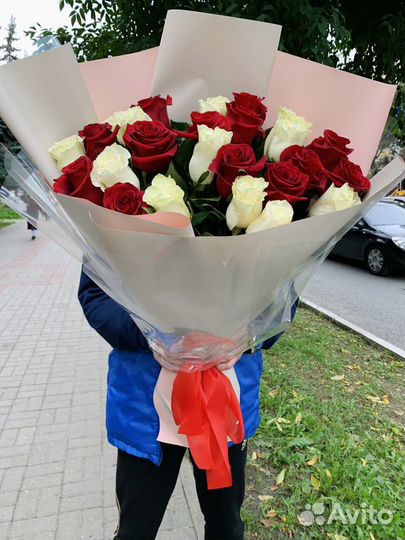 25, 49 эквадорских роз